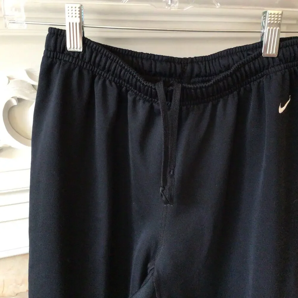 Nike Heavy Weight Black Running Athletic Pants Sz M